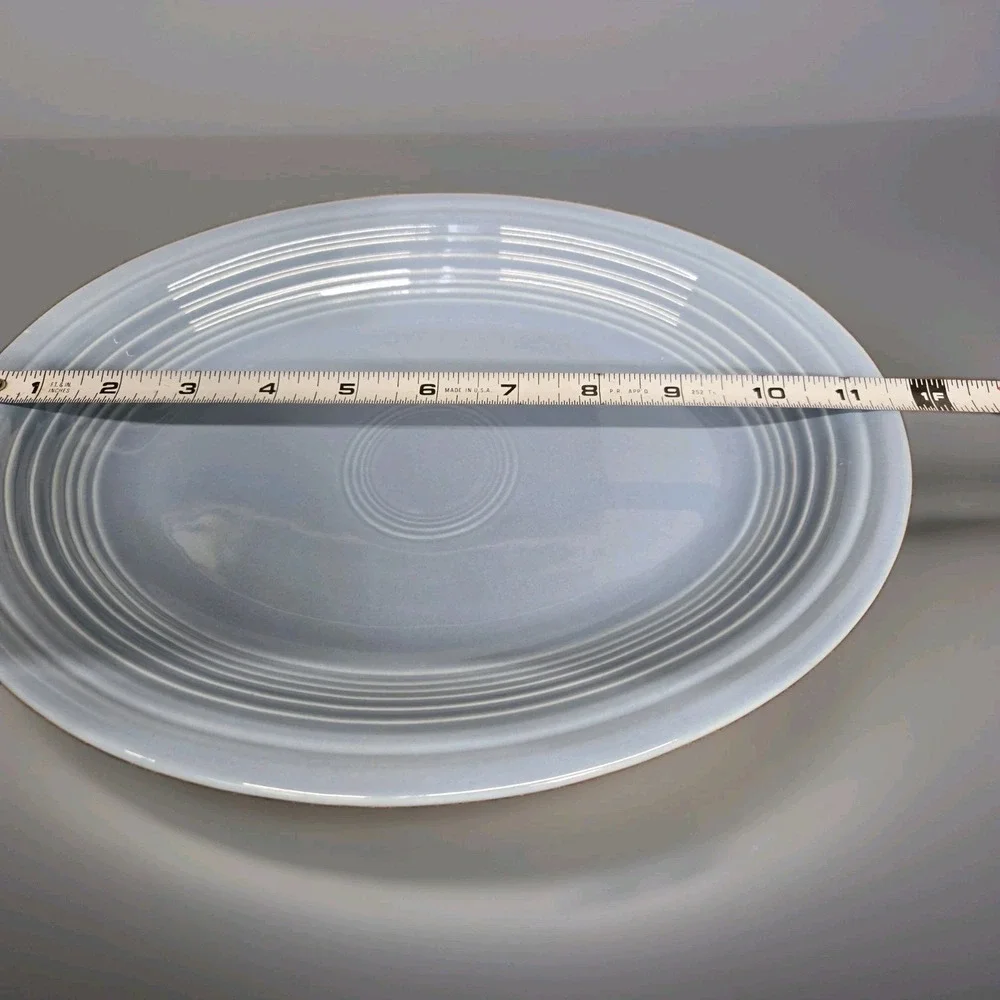 Fiesta Periwinkle Blue Medium Oval Platter 11.5